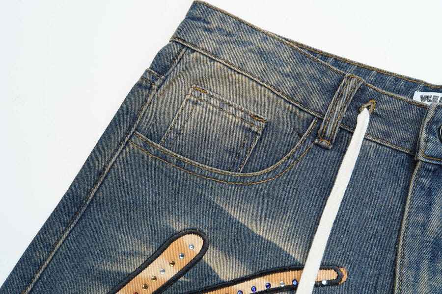 Bermuda Vale Forever Valley Logo Denim