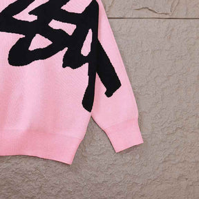 Suéter Stussy Stock Pink