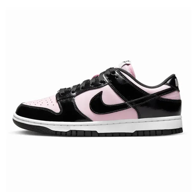 Tênis Nike Dunk Low Black Patent Pink