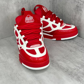 Tênis Louis Vuitton LV Skate Sneaker Red White