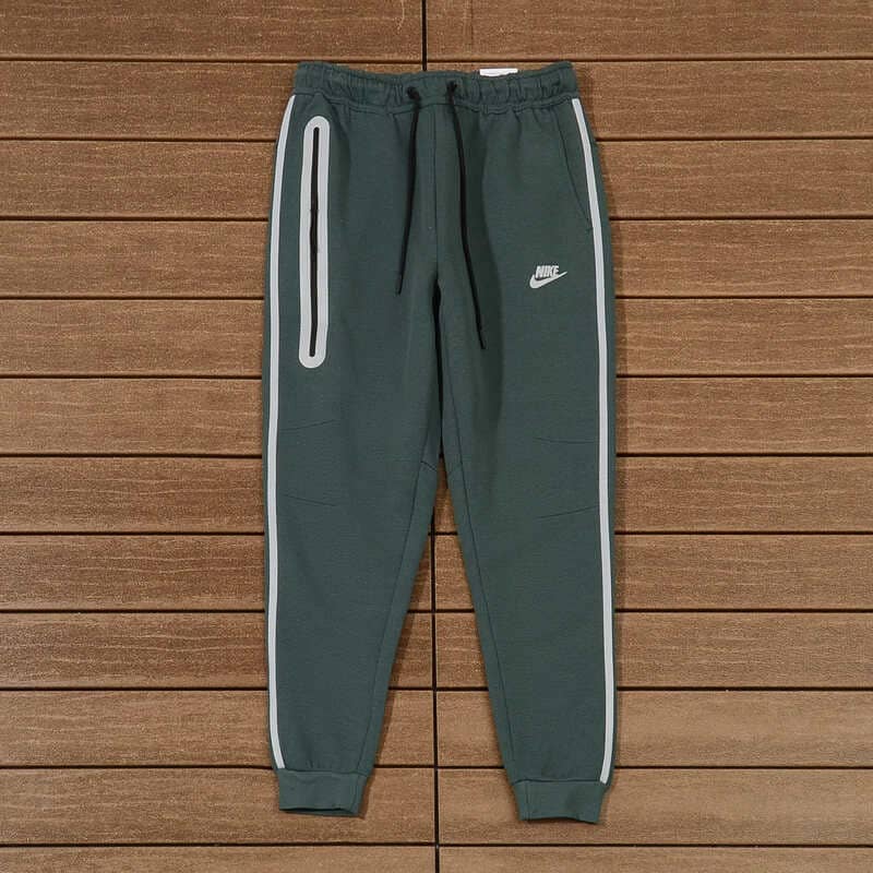 Calça Nike Tech Fleece Verde (Reflective)