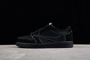 Tênis Air Jordan 1 Low x Travis Scott OG Triple Black
