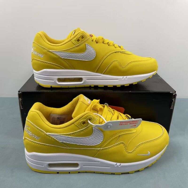 Tênis Air Max 1 x Supreme '87 SP Speed Yellow