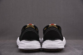 Tênis Maison Mihara Yasuhiro Baker OG Sole Canvas Low Black