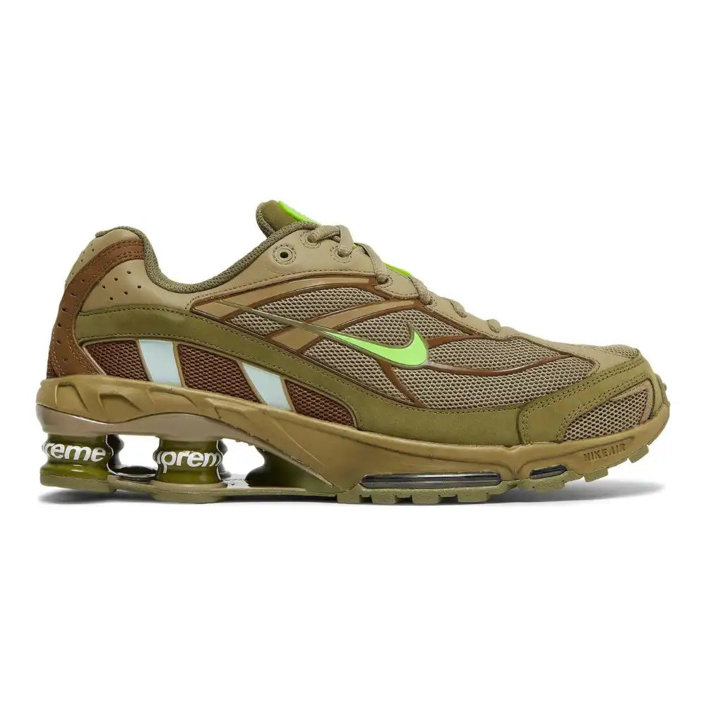 Tênis Nike Shox x Supreme Ride 2 Neutral Olive
