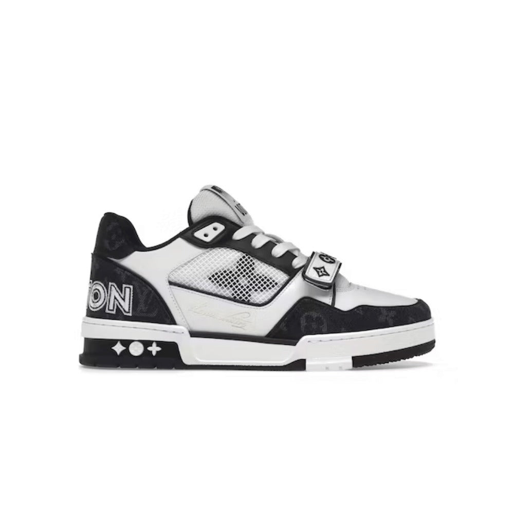 Tênis Louis Vuitton Trainer Black White