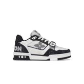 Tênis Louis Vuitton Trainer Black White