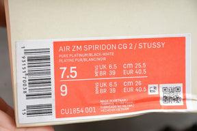 Tênis NIKE x STUSSY - Air Zoom Spiridon Cage 2 "Pure Platinum"