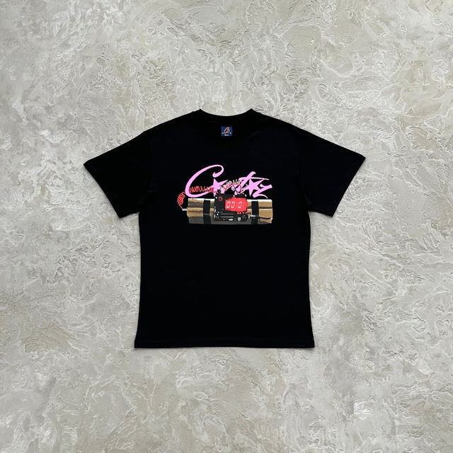 Camiseta Corteiz No time 4 Luv Preta