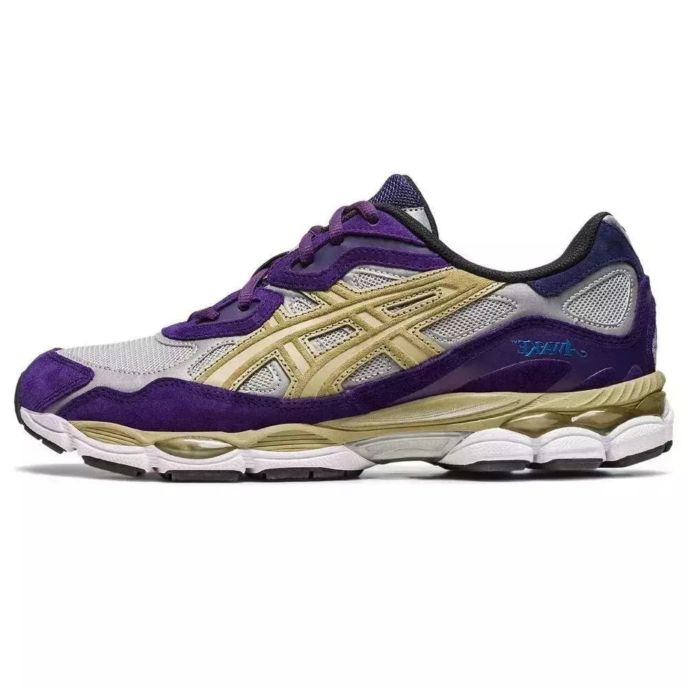 Tênis ASICS GEL-NYC X AWAKE - CINZA E ROXO