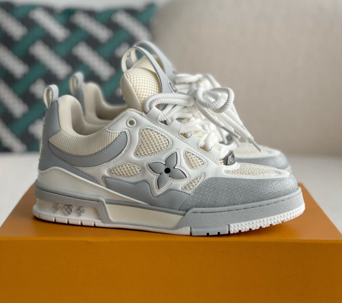 Tênis Louis Vuitton LV Skate Cinza