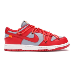 Tênis Nike Dunk Low Off-White University Red