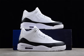 Tênis Air Jordan 3 x Fragment White