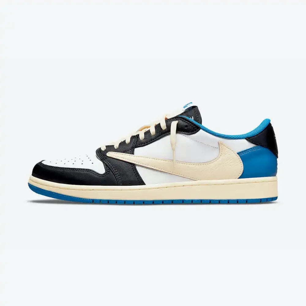 Tênis Air Jordan 1 Low Travis Scott Fragment Design