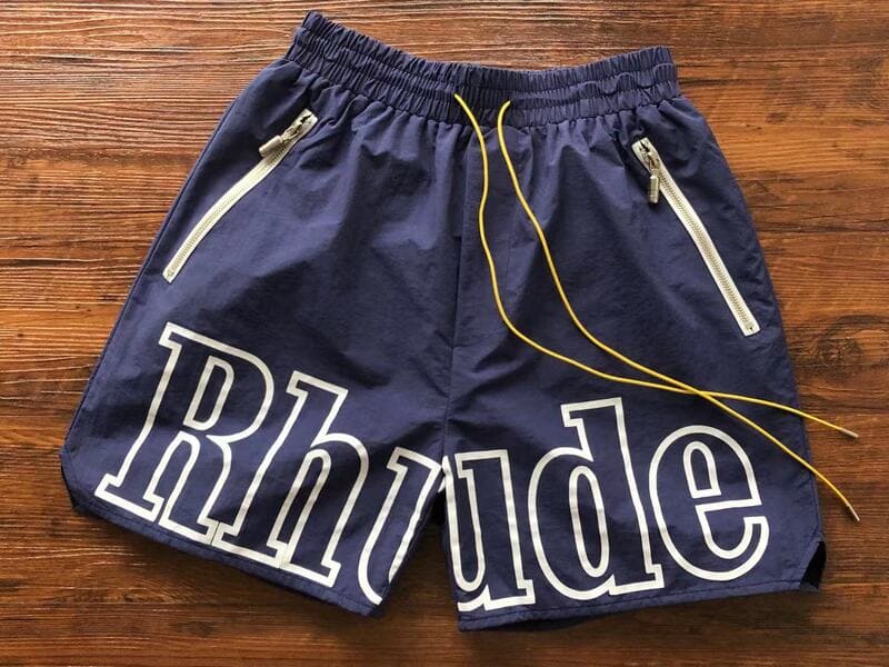 Shorts Rhude Logo Blue