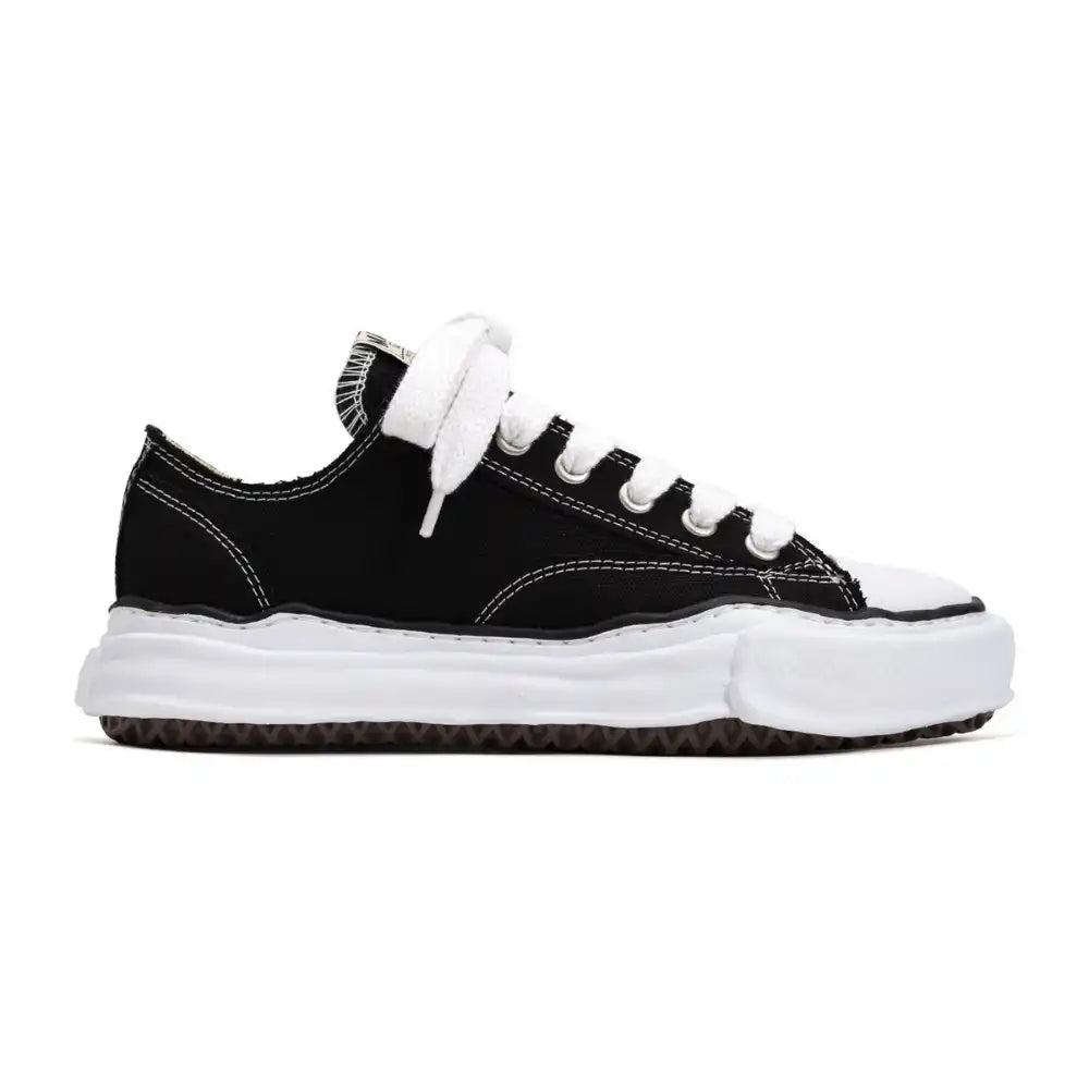 Tênis Maison Mihara Yasuhiro Peterson OG Sole Canvas Low Black