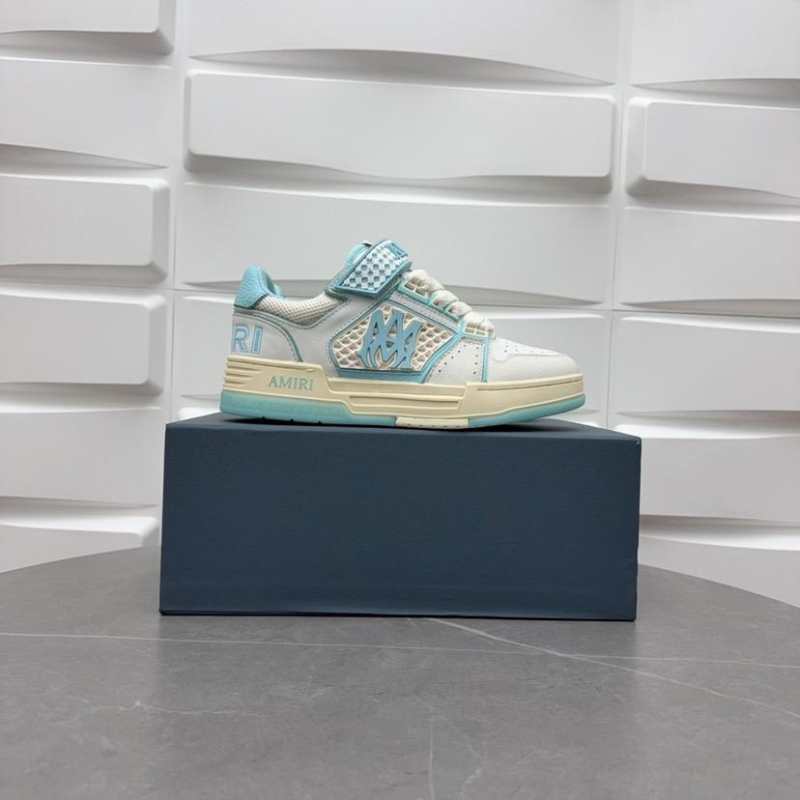 Tênis Amiri MA Skyline Logo White/Blue