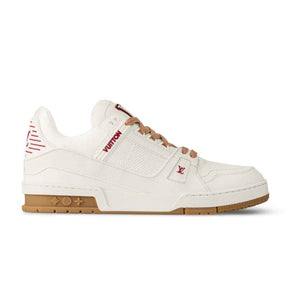 Tênis Louis Vuitton LV Trainer White Red