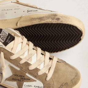 Tênis Golden Goose LTD Super-Star White Beige