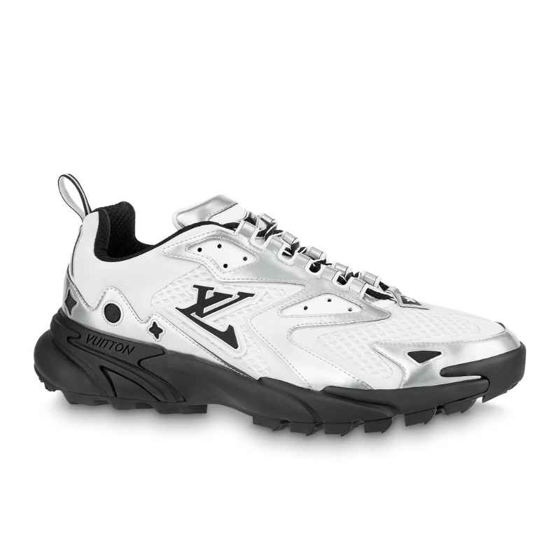 Tênis Louis Vuitton Runner Tatic Silver