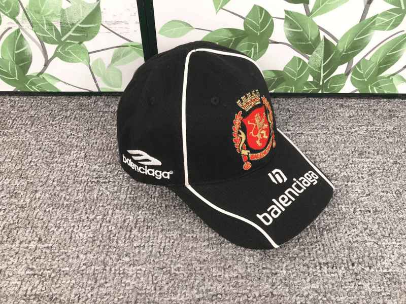 Boné Balenciaga Paris Soccer Black