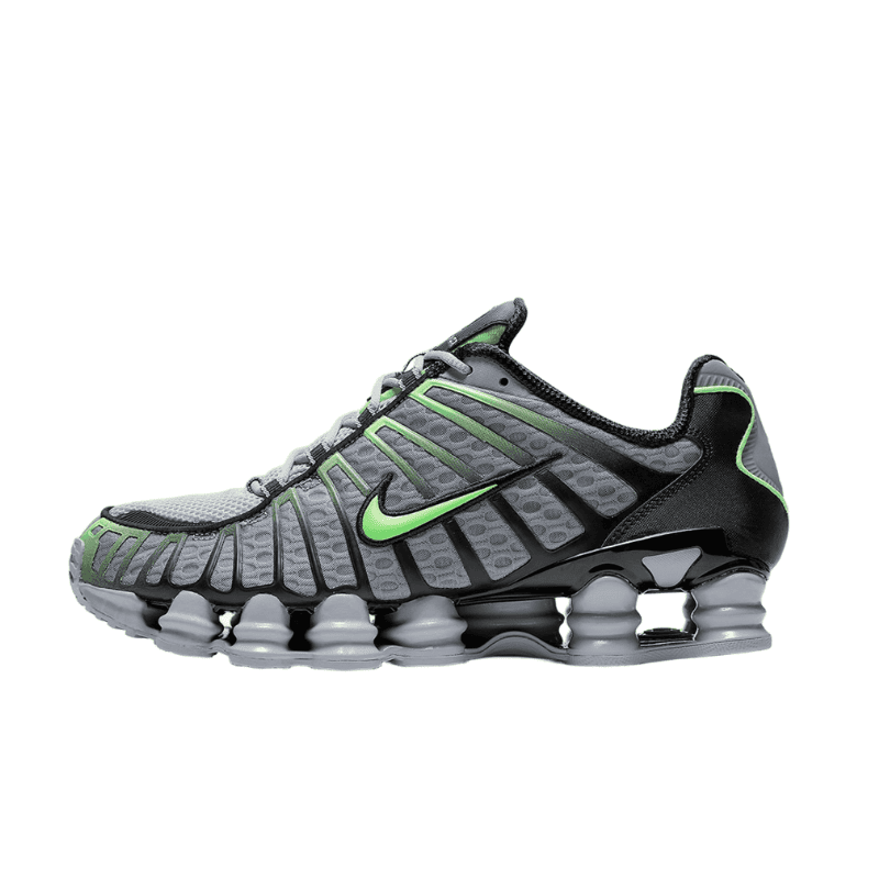 Tênis Nike Shox TL Wolf Grey Lime