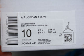 Tênis Jordan 1 Low UNC