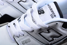 Tênis New Balance 550 GS White Black Rain Cloud