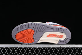 Tênis Air Jordan 3 White Georgia Peach