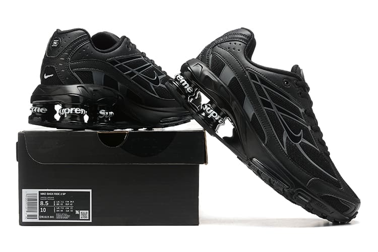 Tênis Nike Shox x Supreme Ride 2 Black