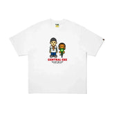 Camiseta BAPE x Syna by Central Cee Bax Milo White