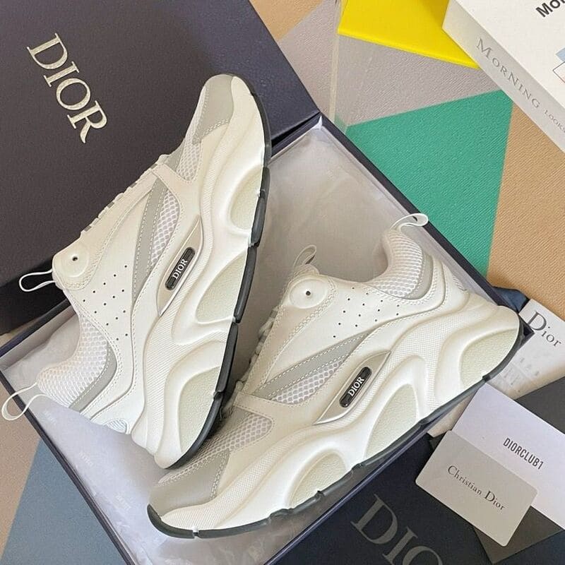 Tênis Dior B22 'White Grey'