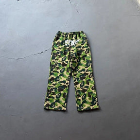 Conjunto BAPE x SYNA By Central Cee x Spotfy Shark Camo Green