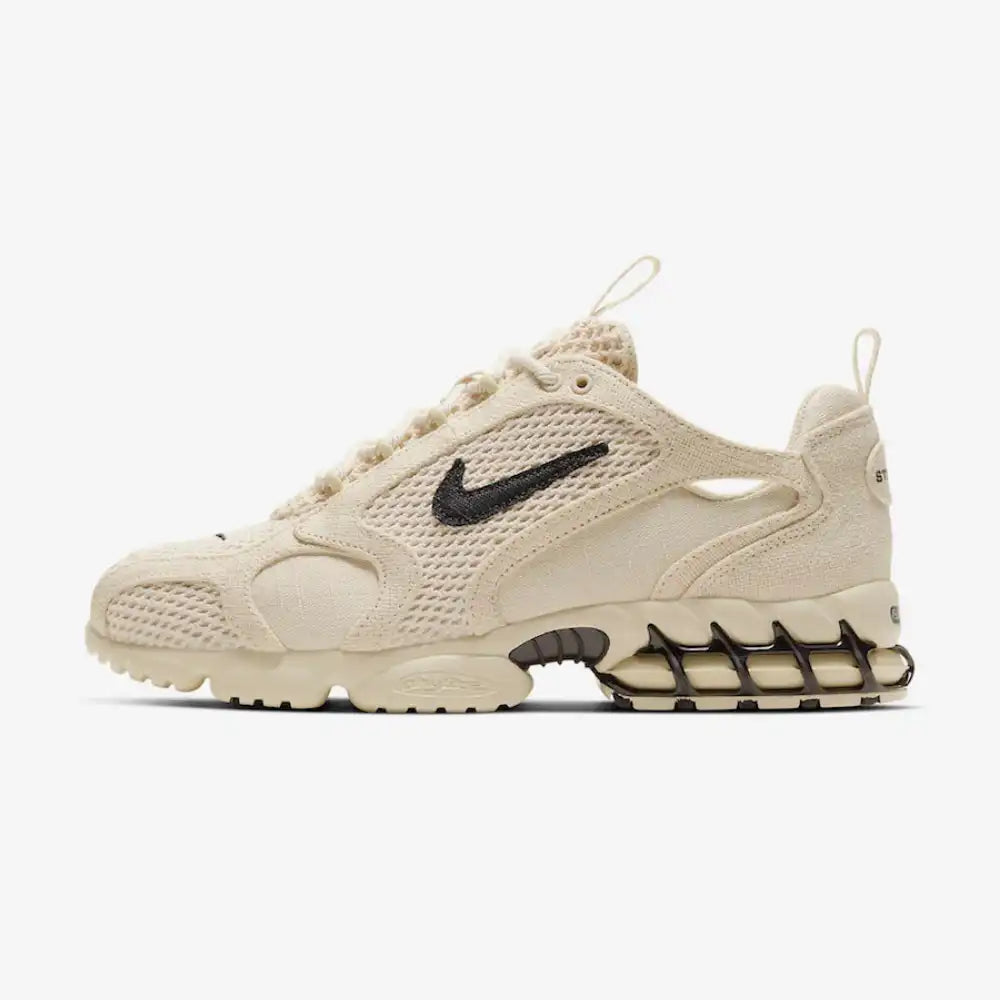 Tênis NIKE x STUSSY - Air Zoom Spiridon Caged Fossil