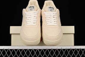 Tênis Nike x Stussy Air Force 1 Low Fossil Stone