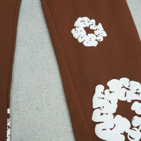 Calça Denim Tears The Cotton Wreath Marrom