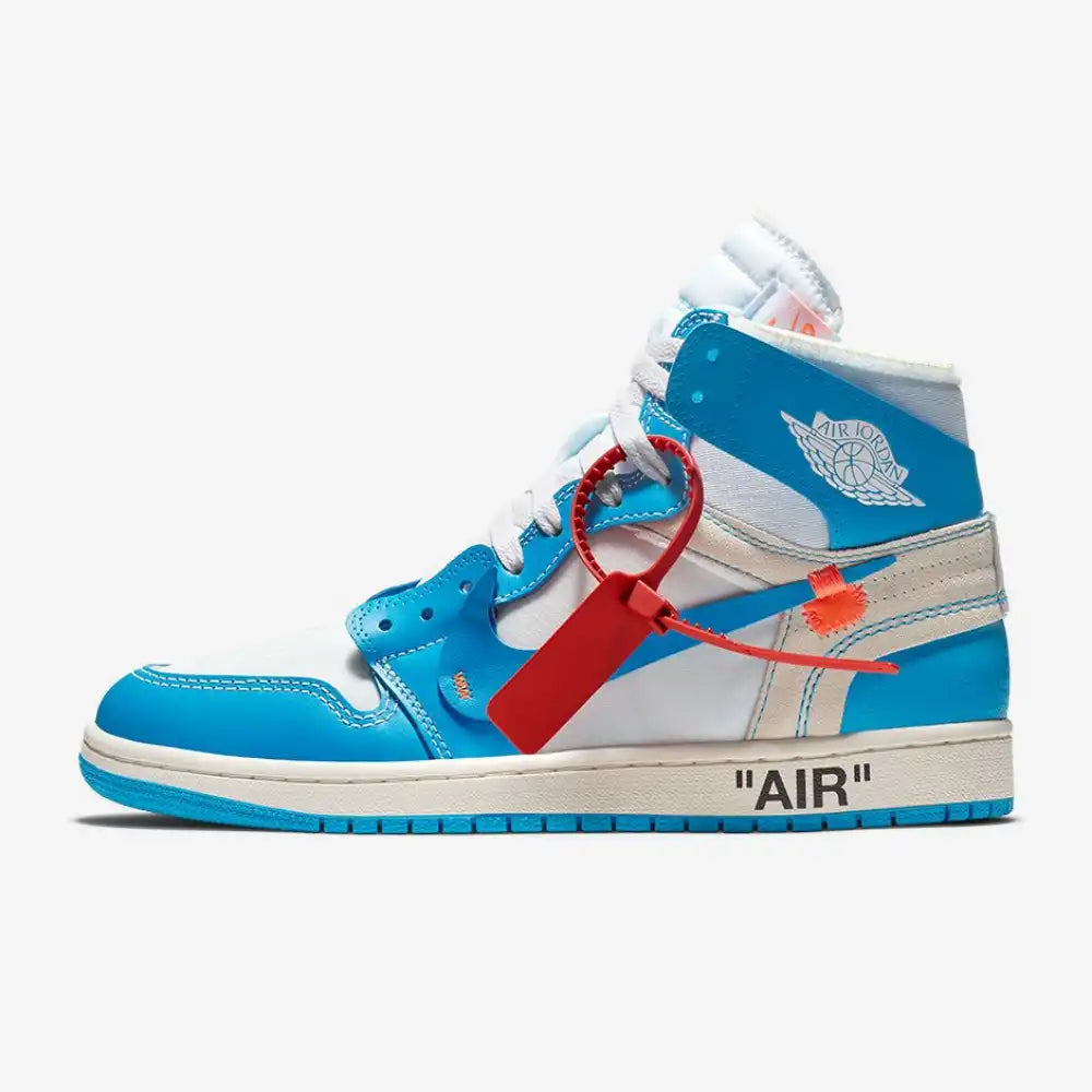 Tênis Air Jordan 1 High x Off-White UNC