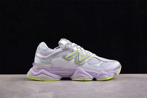 Tênis New Balance 9060 White Silver Metalic Taro