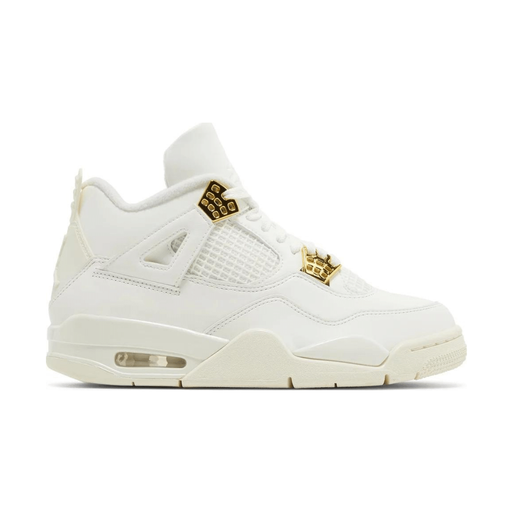 Tênis Air Jordan 4 Metallic Gold