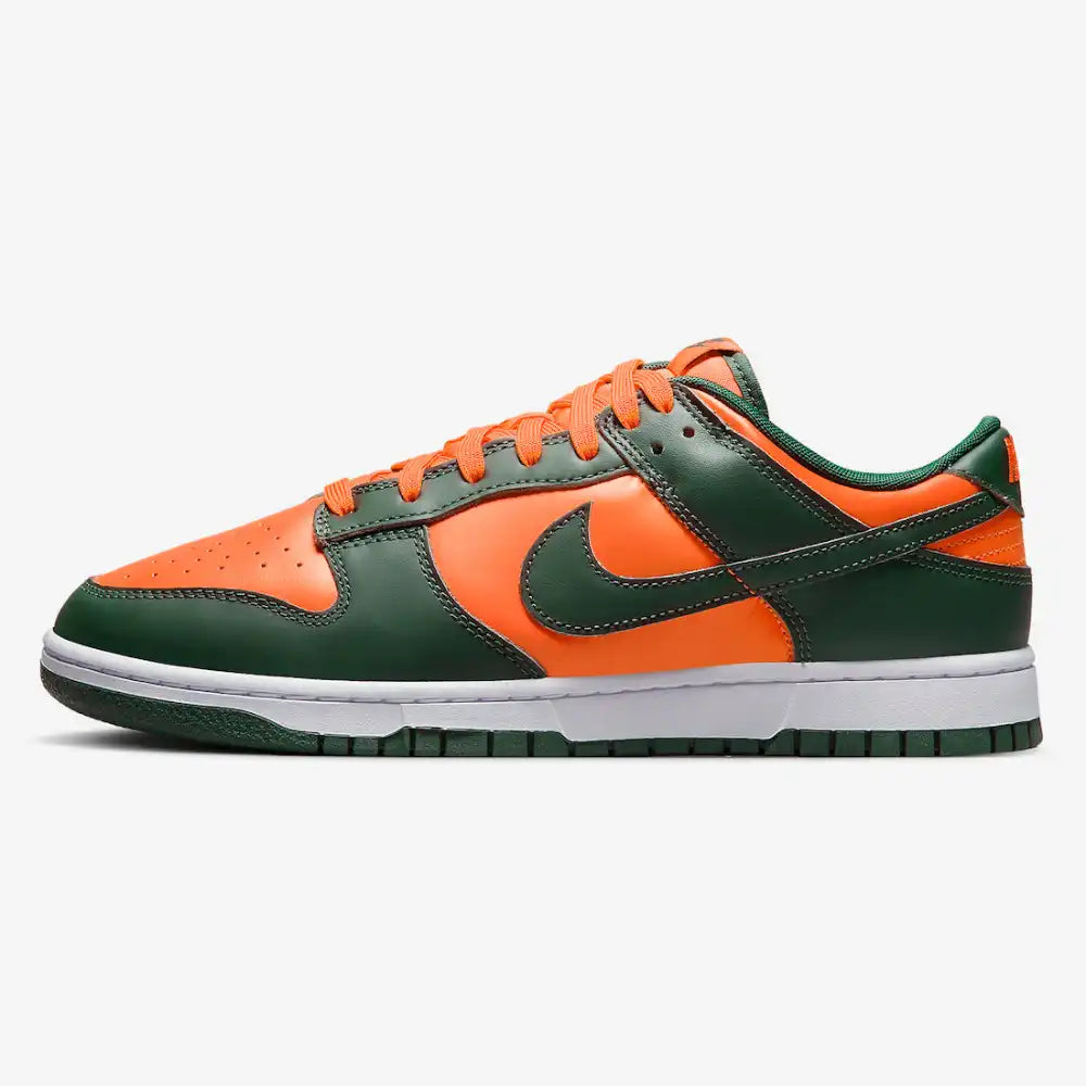 Tênis Nike Dunk Low Miami Hurricanes