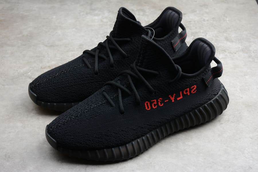 Tênis Adidas Yeezy 350 V2 Black Red