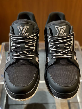 Tênis Louis Vuitton LV Trainer Black Grey