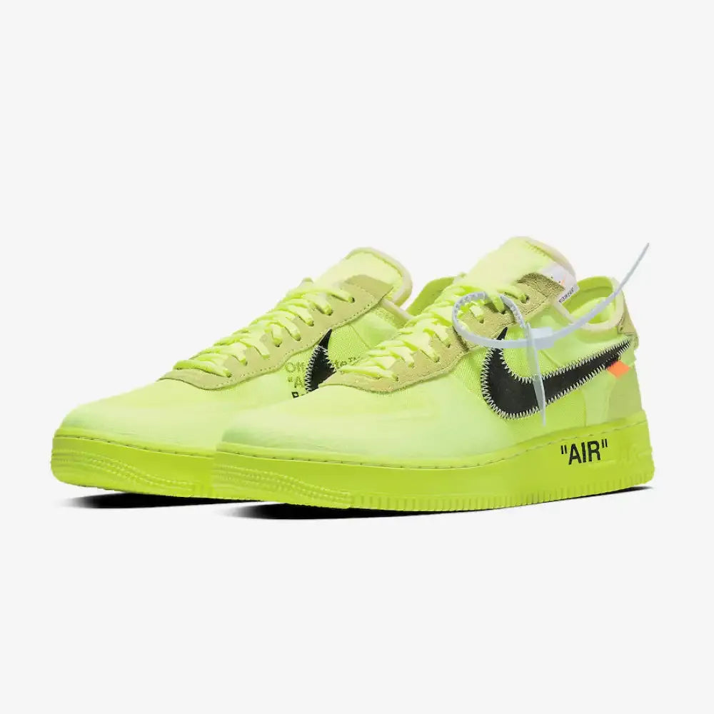Tênis Air Force 1 Low Off-White Volt