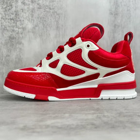 Tênis Louis Vuitton LV Skate Sneaker Red White