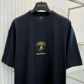Camiseta Balenciaga Lamborghini Faded Black