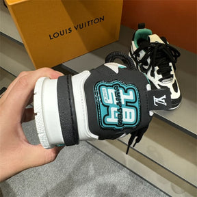 Tênis Louis Vuitton LV Skate Black Green