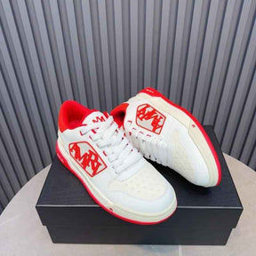 Tênis Amiri Classic Low White Red