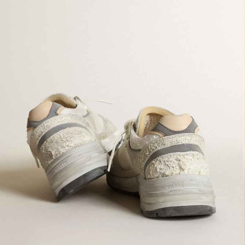 Tênis Golden Goose Dad-Star White Gray