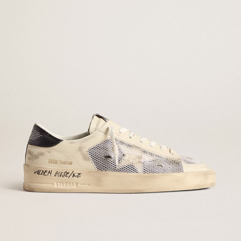 Tênis Golden Goose Stardan Canvas White