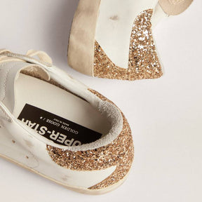 Tênis Golden Goose Super-Star White Star Silver